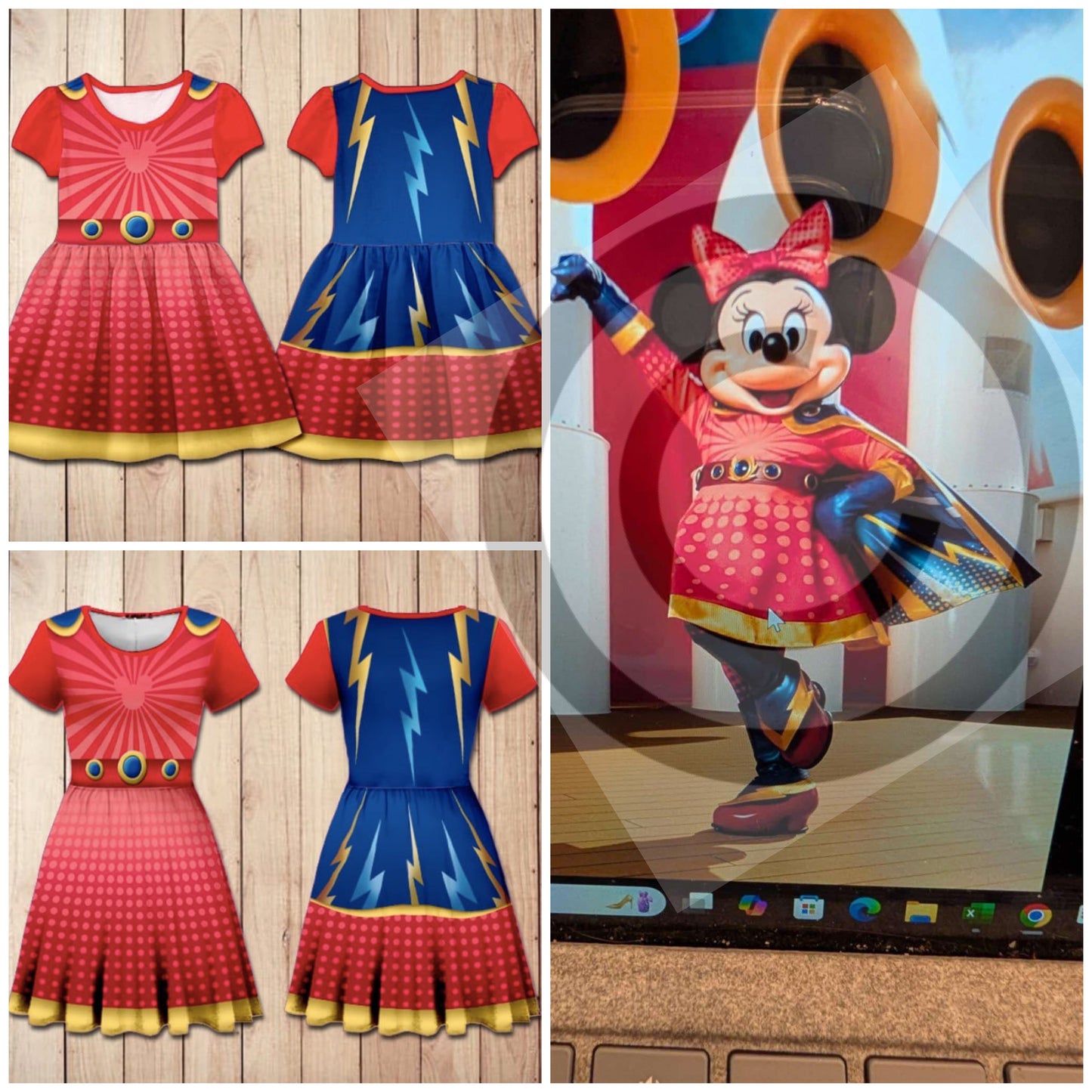 #4718 Superhero Minnie