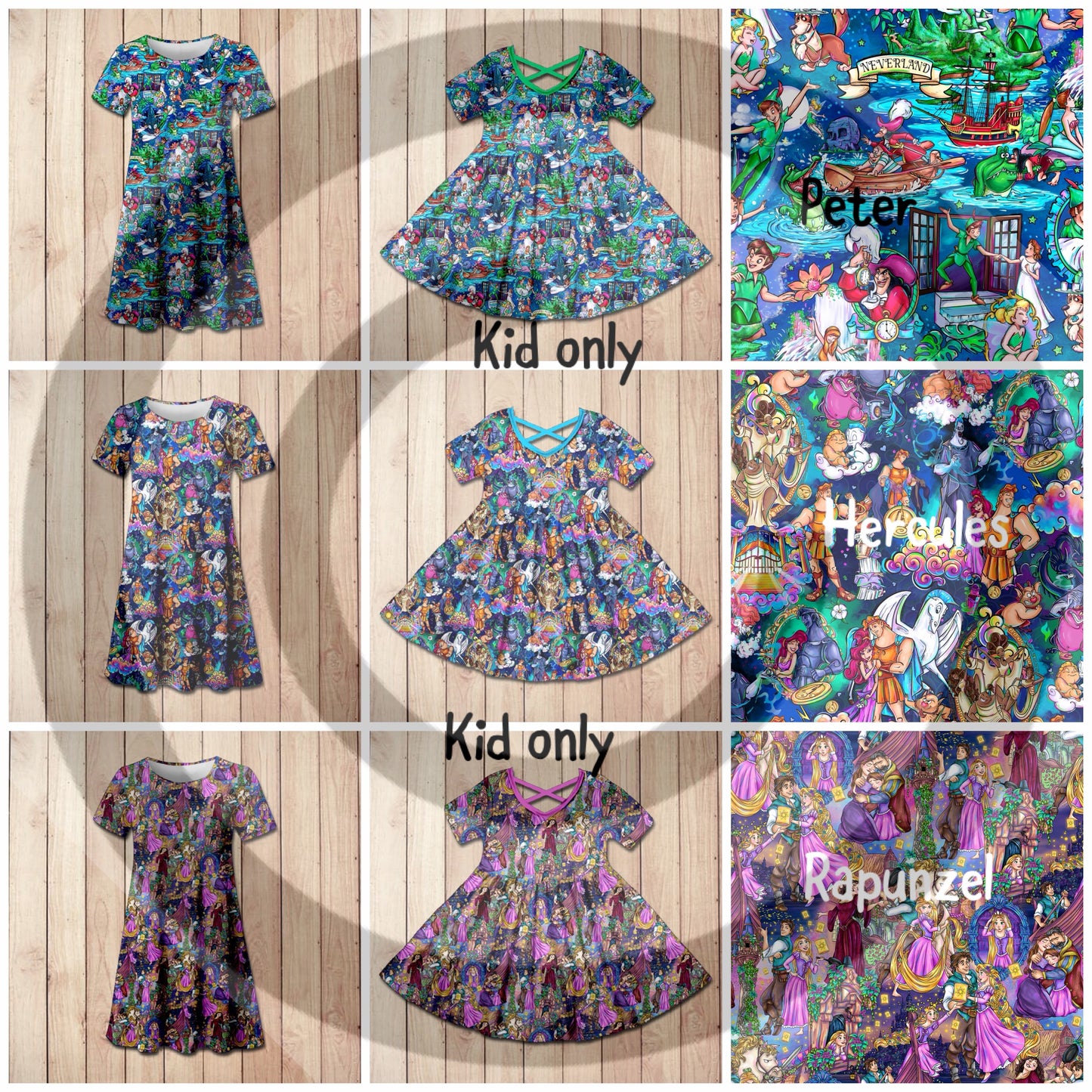 #5715 Swing dress run 1