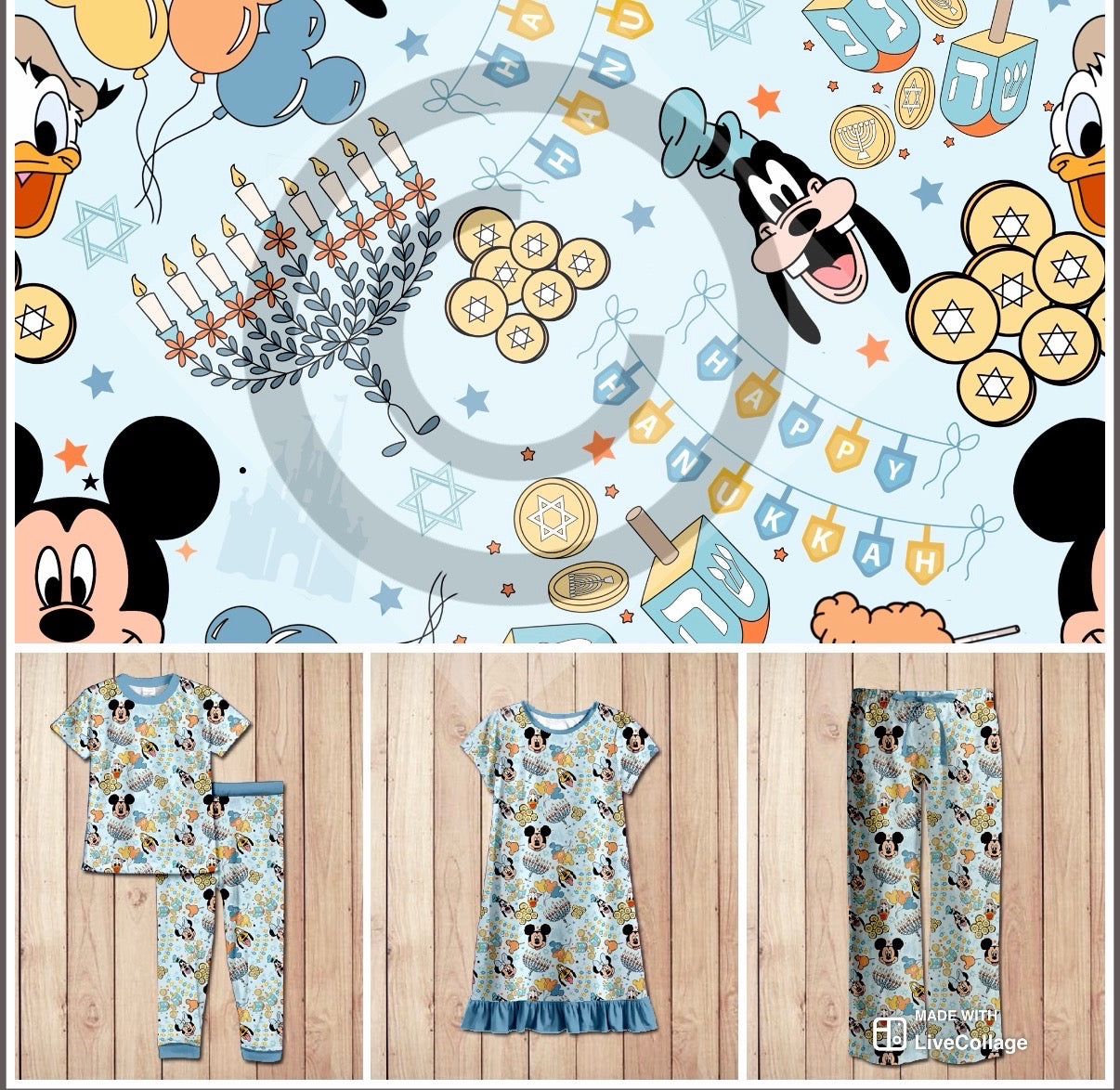 #5699 Hanukkah 2 pjs