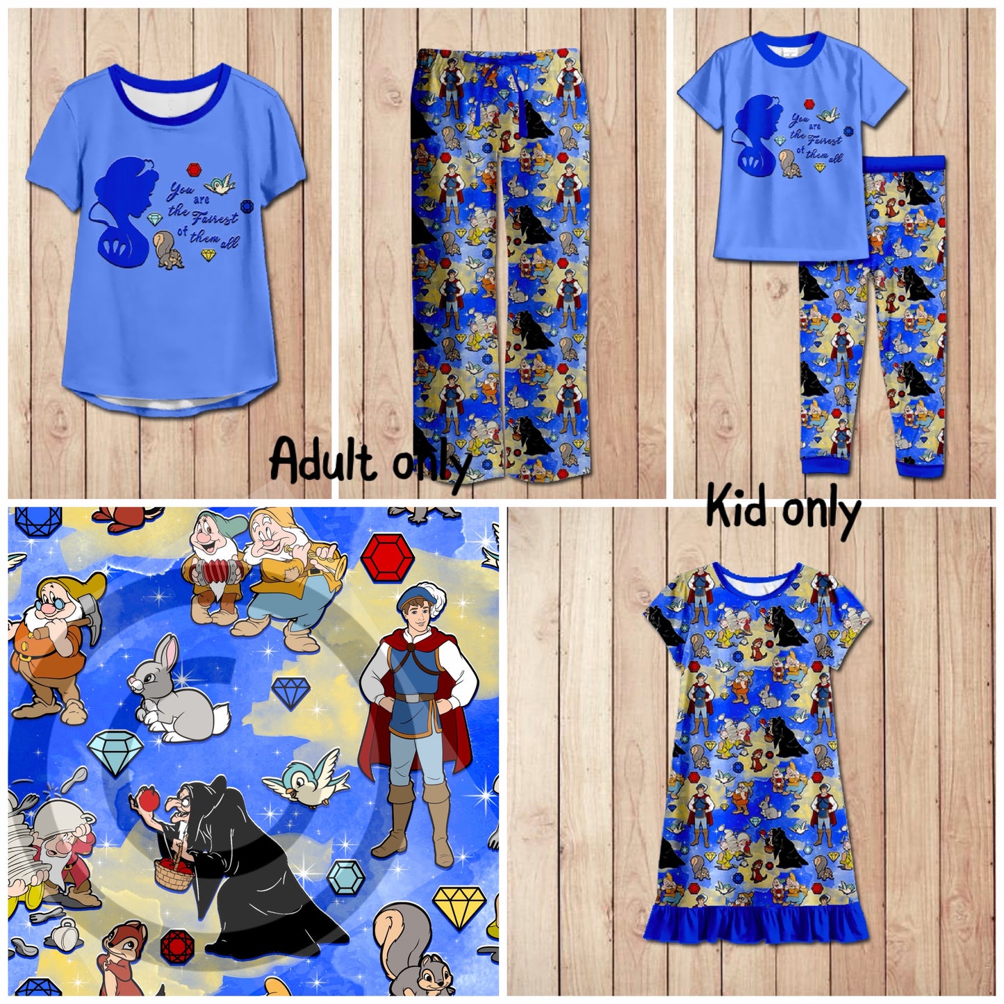 #5656 Snow pajamas