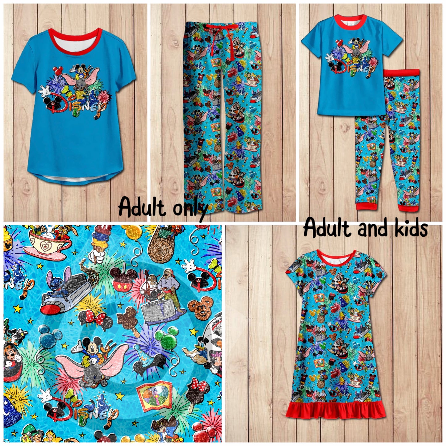 #5711 Park Friends pjs