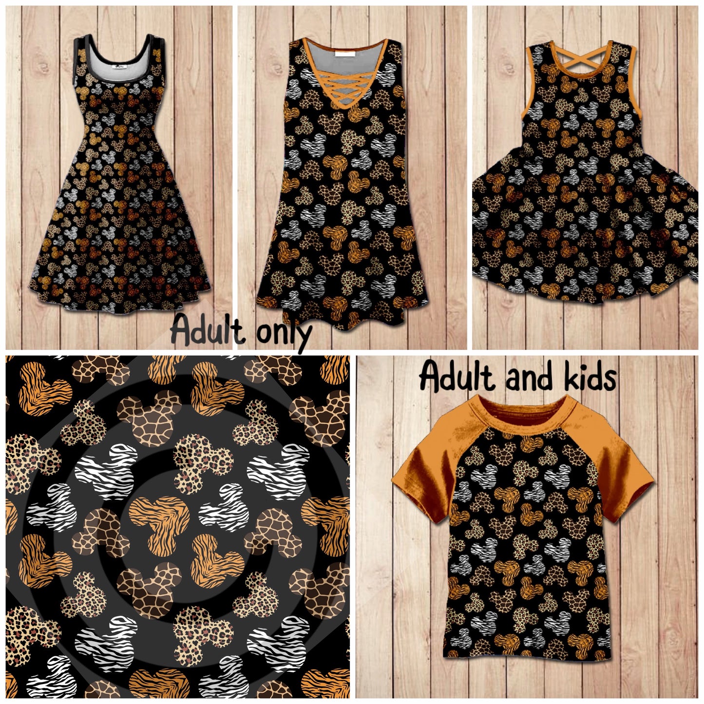 #5802 Animal prints