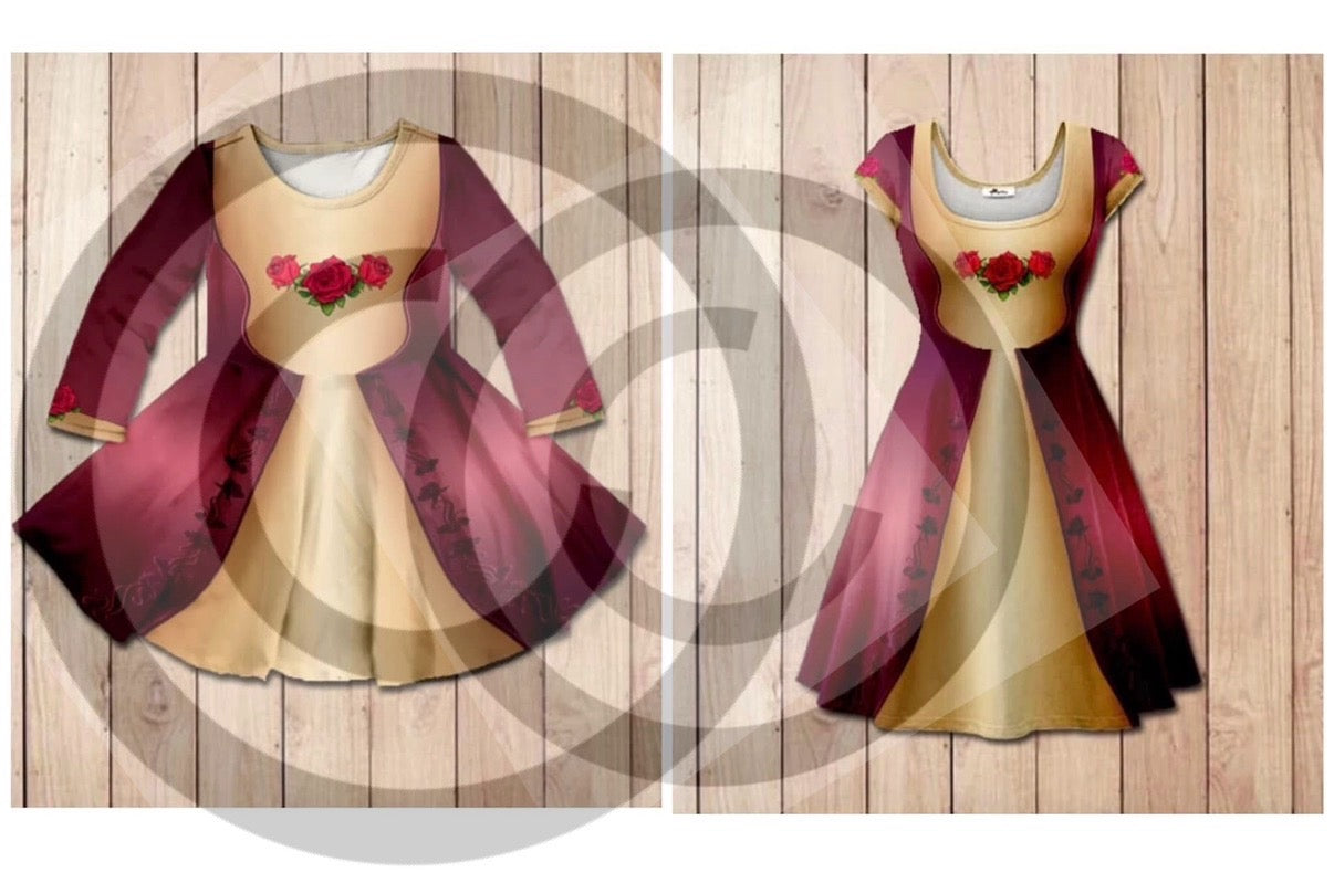 #5549 Belle Christmas cosplay