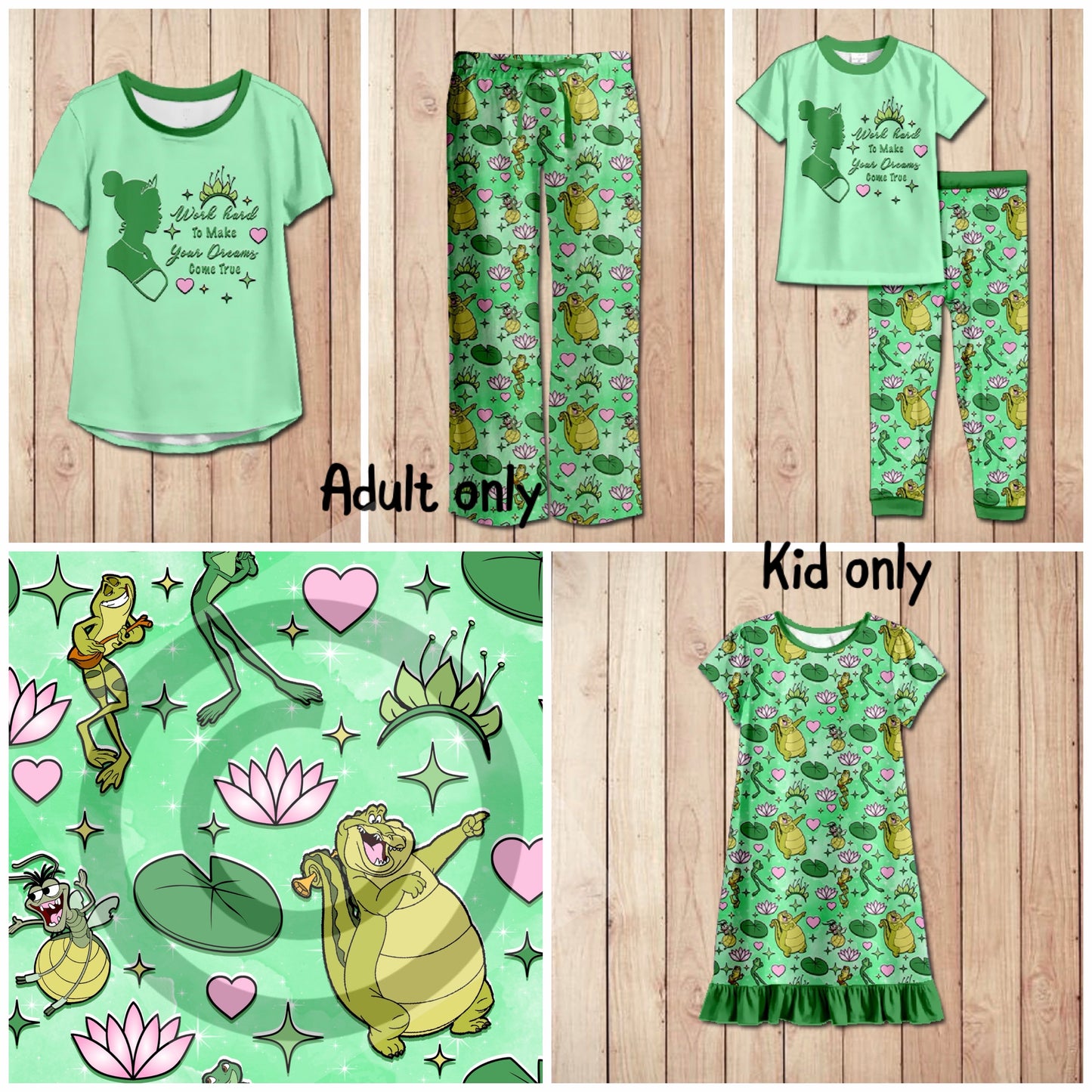 #5665 Tiana pajamas
