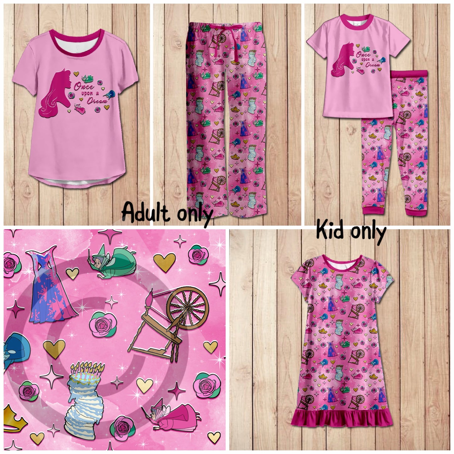 #5657 Aurora pajamas