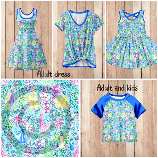 #4497 Floral princess