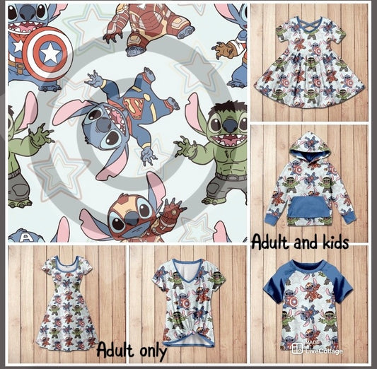 #4935 superhero stitch