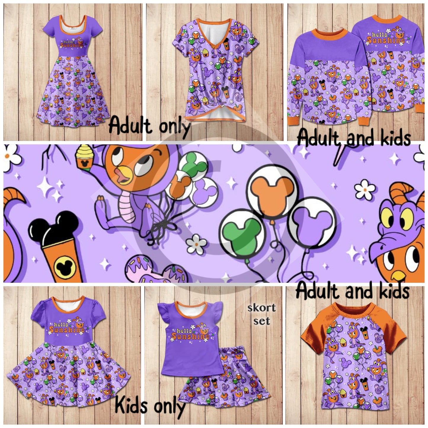 #4921 orange bird and figment