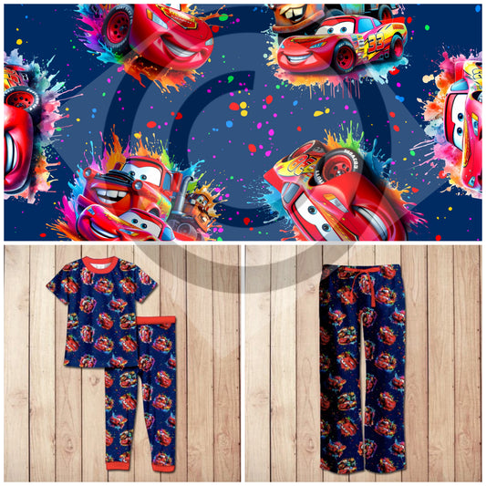 #4928 Cars pajamas