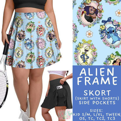 #5464 frame run skort