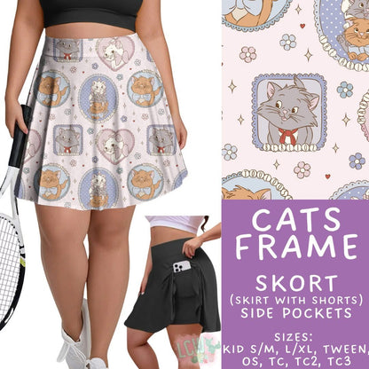 #5464 frame run skort