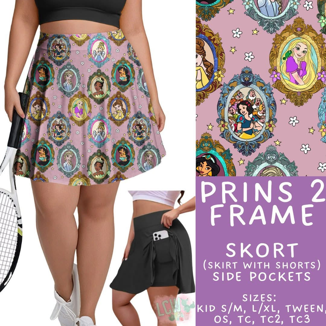 #5464 frame run skort