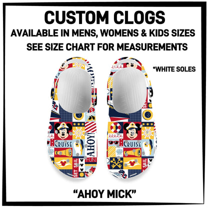 #5505 Clogs- MEN sizes 5-9.5