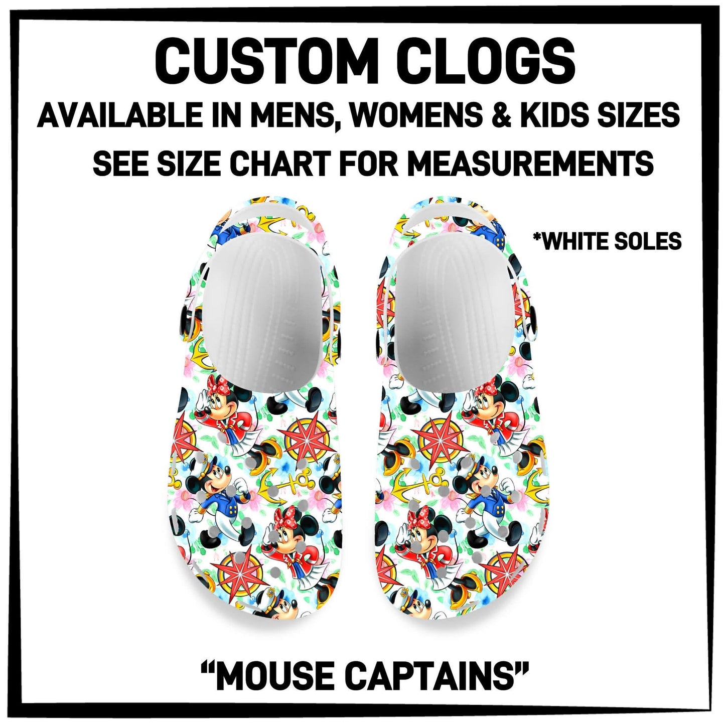#5505 Clogs- MEN sizes 5-9.5