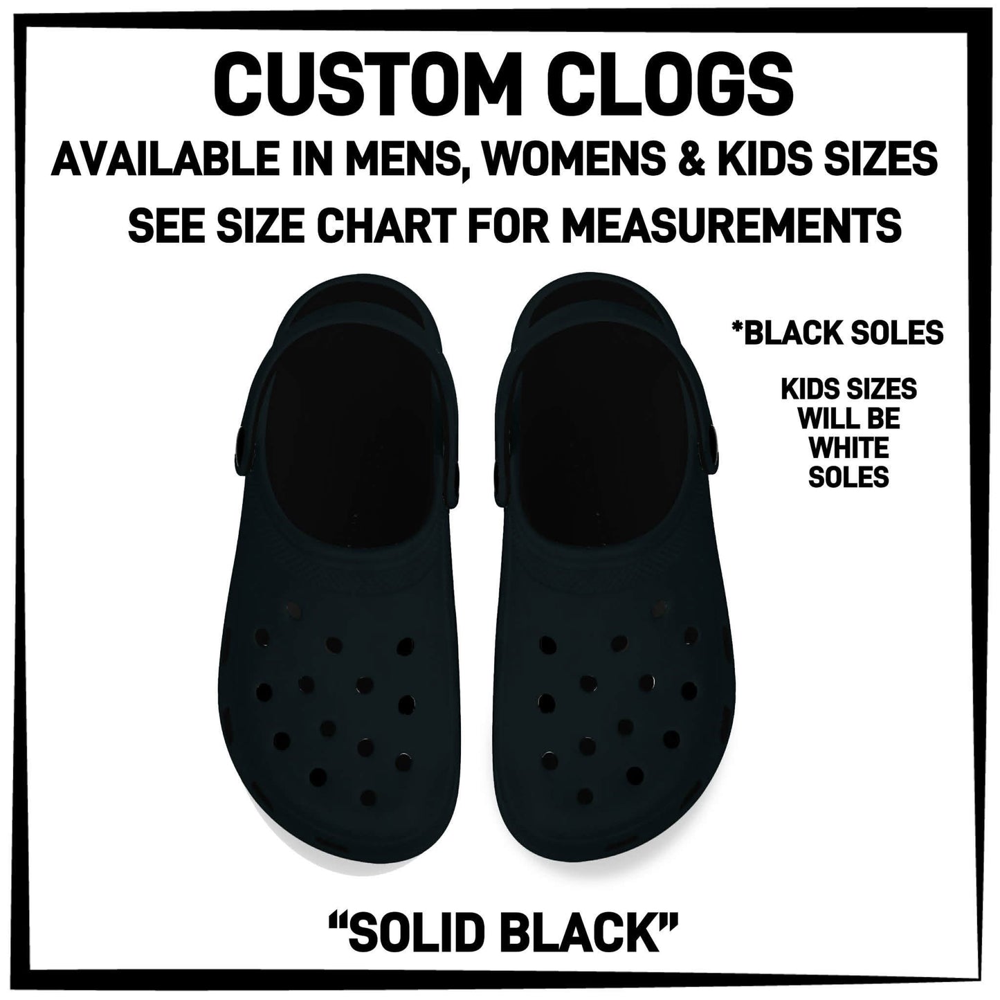 #5505 Clogs- MEN sizes 5-9.5