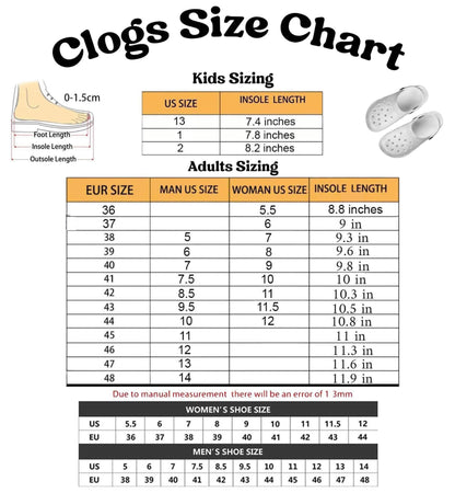 #5505 Clogs- MEN sizes 5-9.5