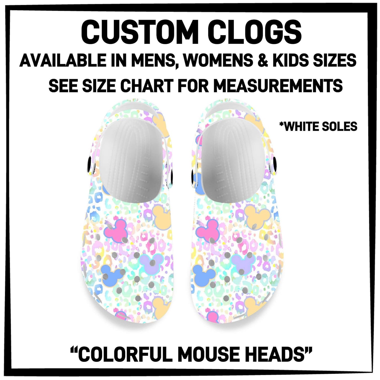 #5505 Clogs- MEN sizes 5-9.5