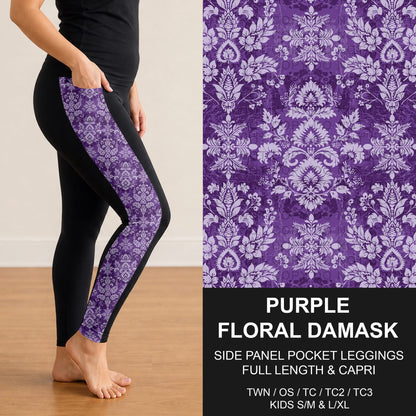 #6000 side panel pocket capris