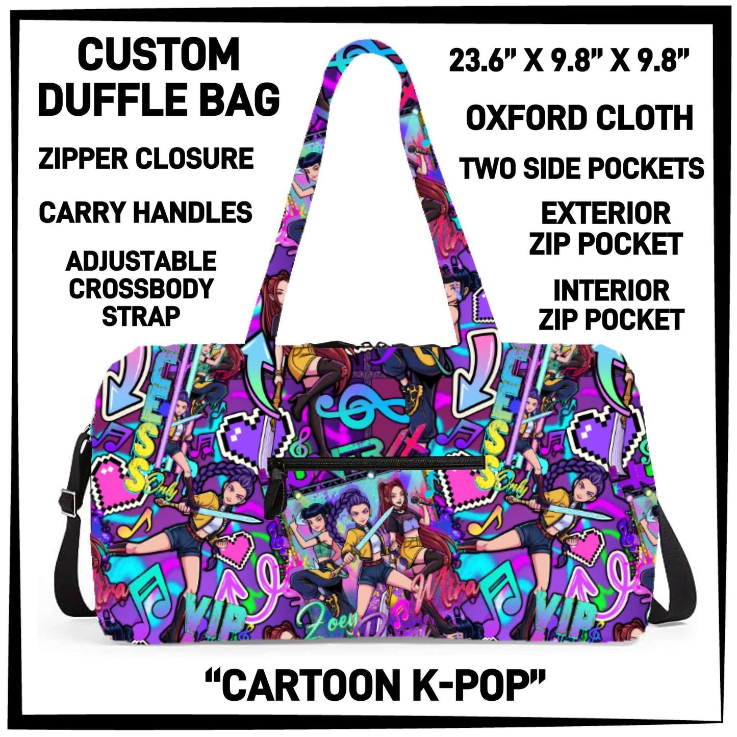 #5560 duffle bags