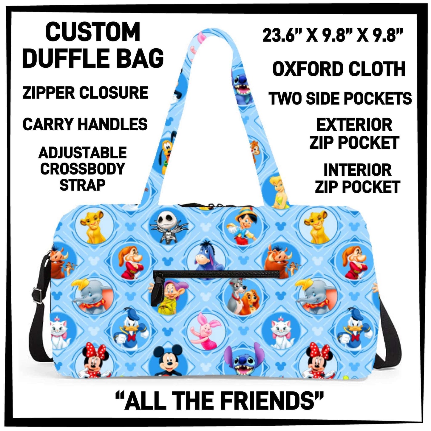 #5560 duffle bags