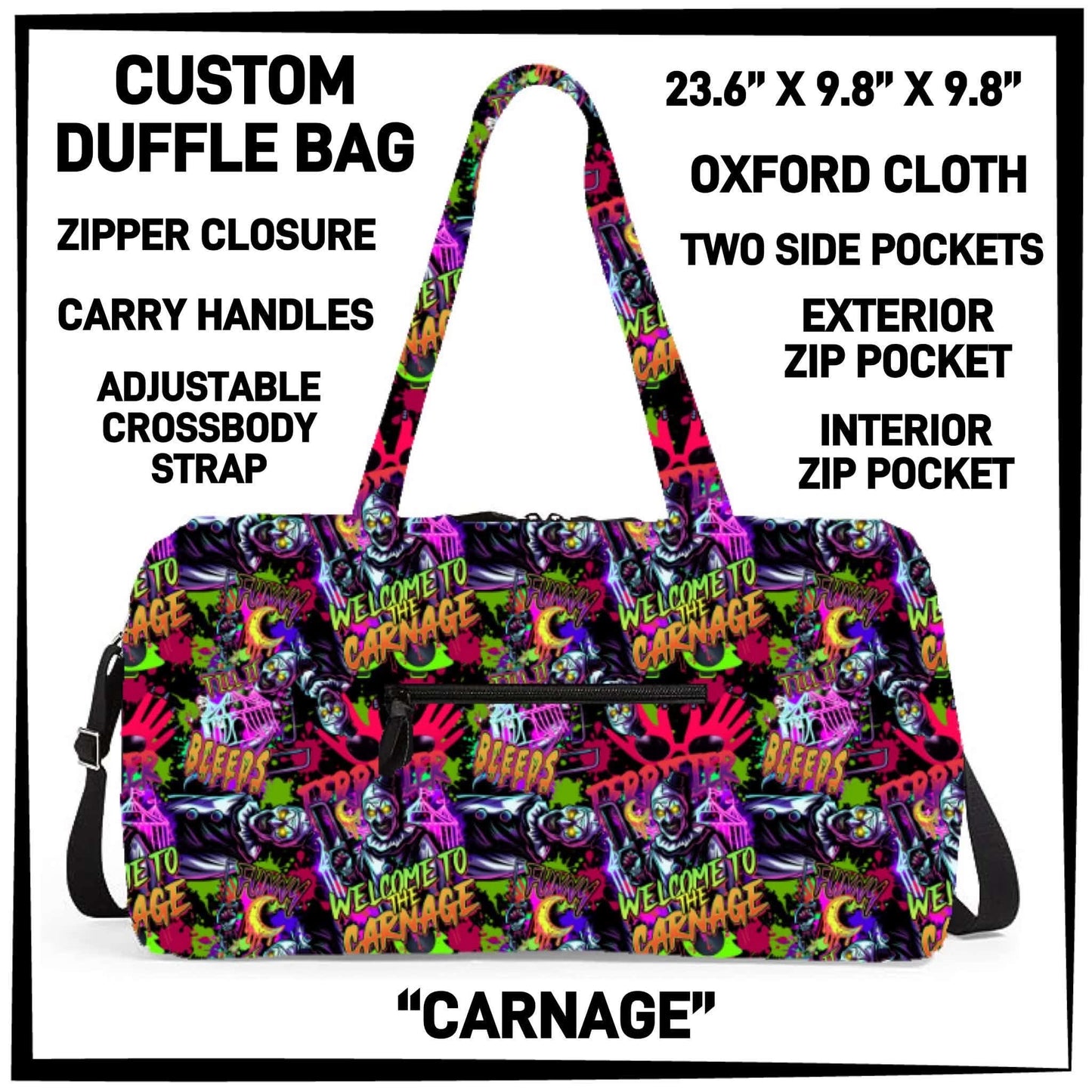 #5560 duffle bags