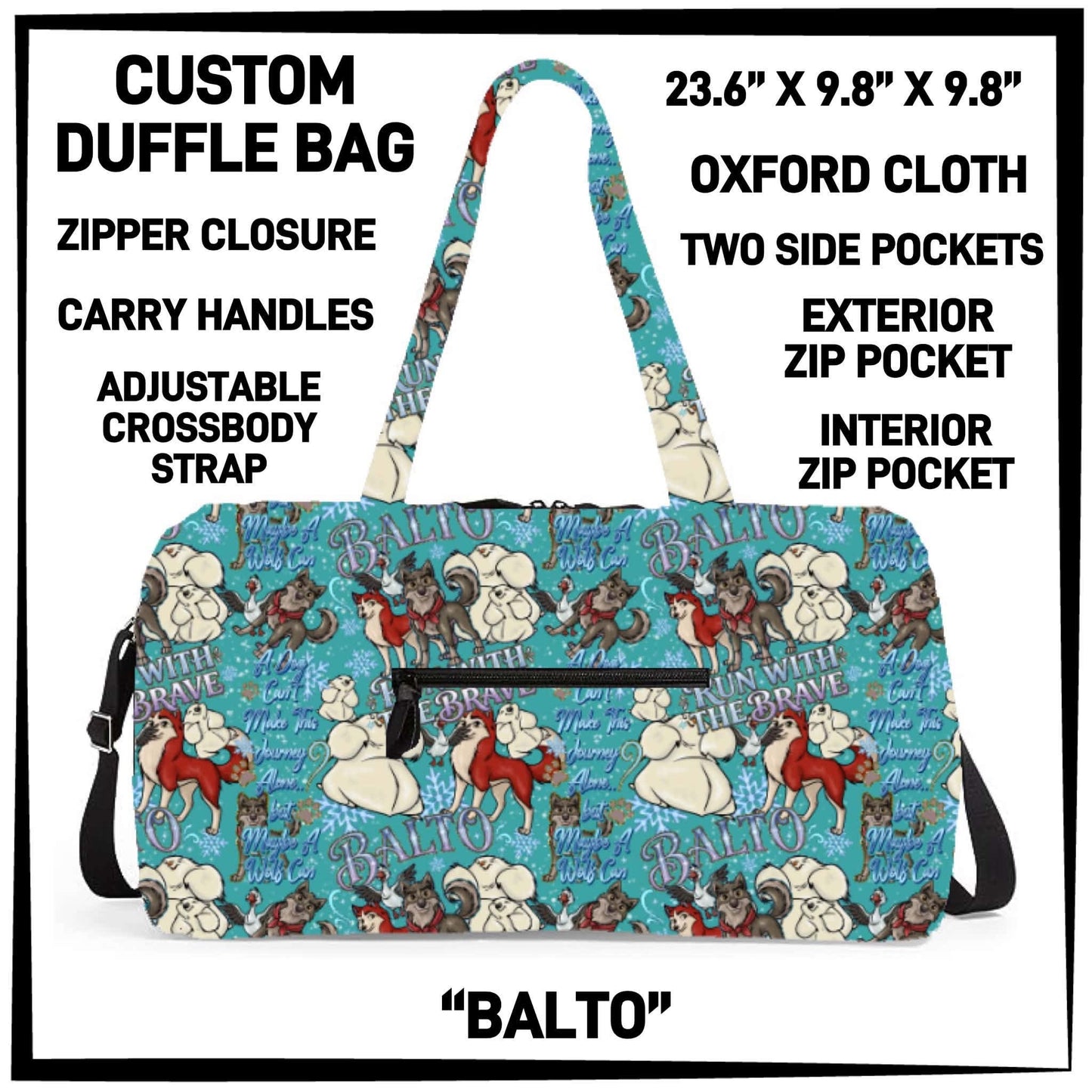 #5560 duffle bags