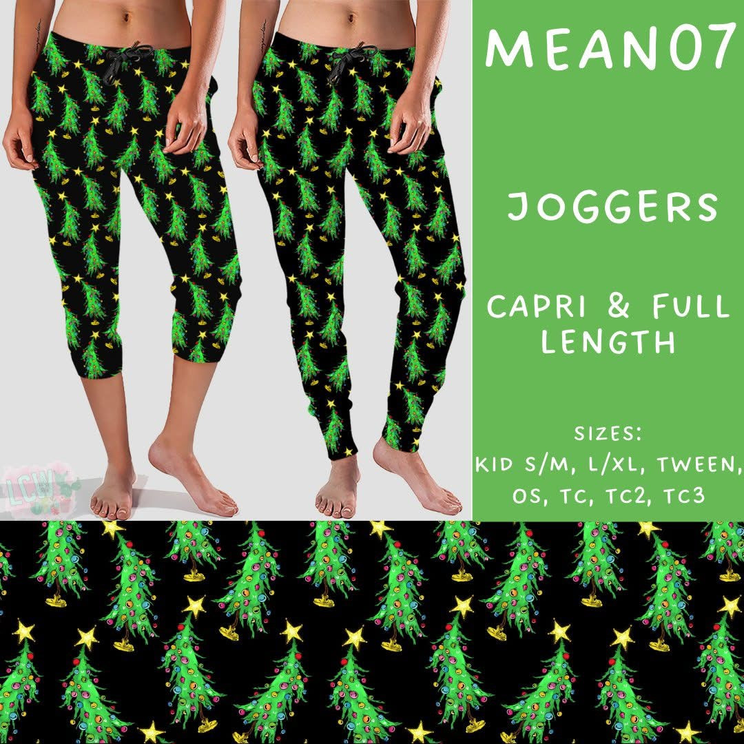 #5562 Grinch capri joggers