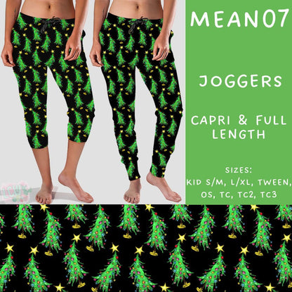 #5562 Grinch capri joggers