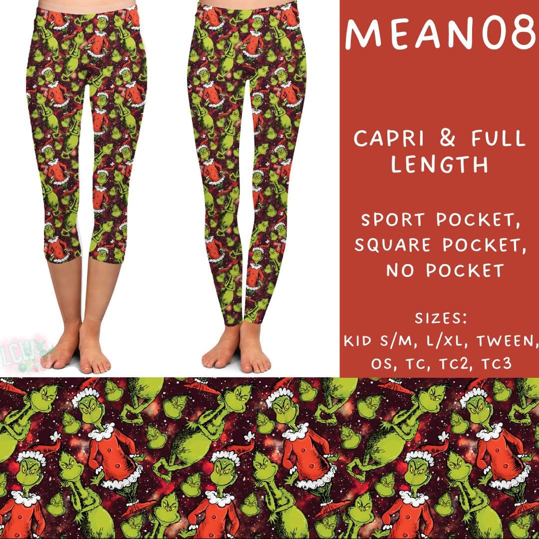 #5566 capri leggings