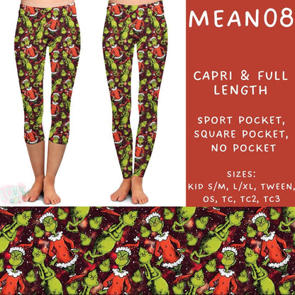 #5566 capri leggings