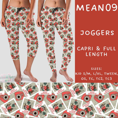 #5562 Grinch capri joggers
