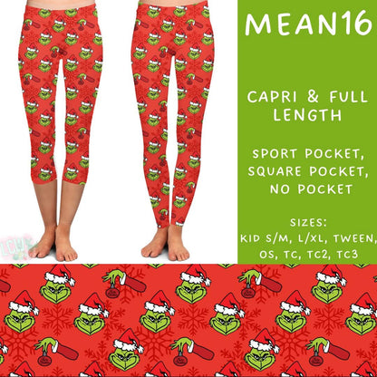#5566 capri leggings