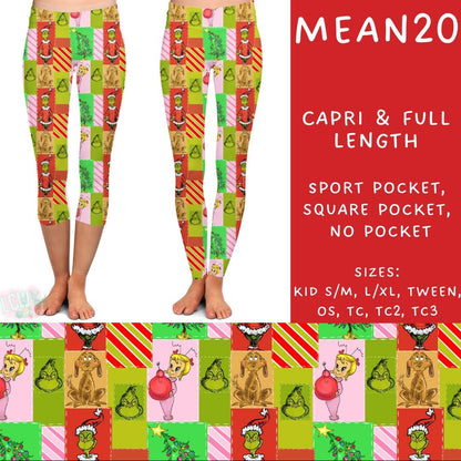 #5566 capri leggings