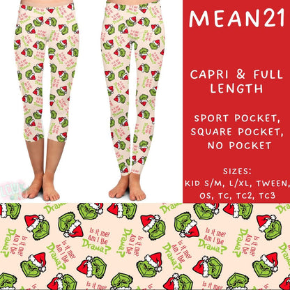 #5566 capri leggings
