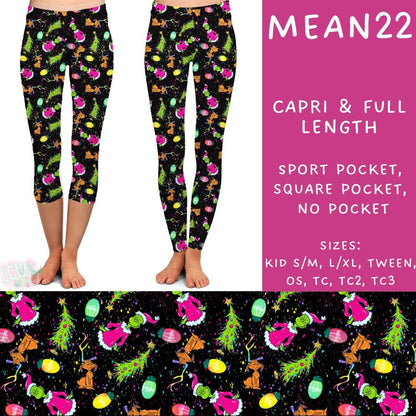 #5566 capri leggings