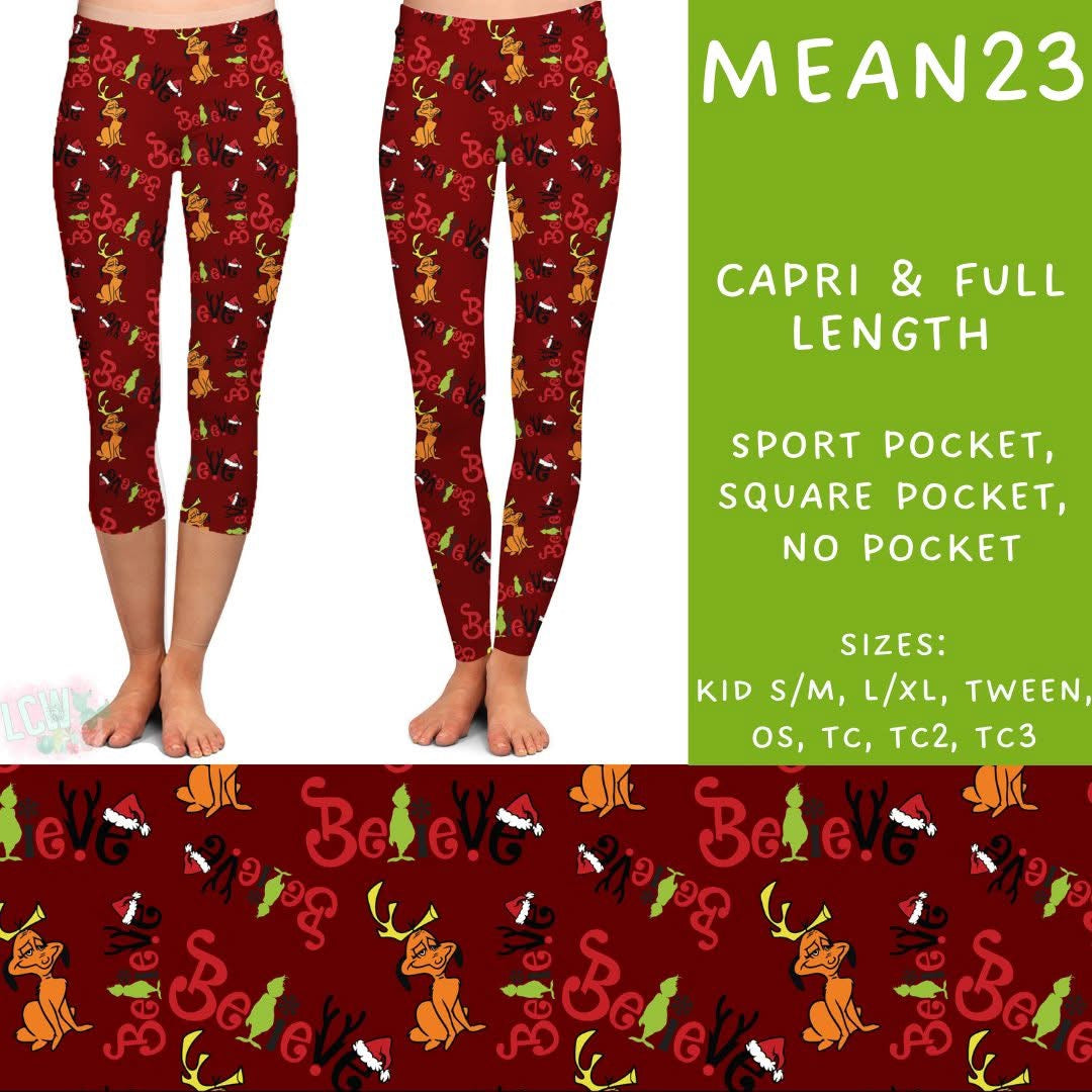 #5566 capri leggings