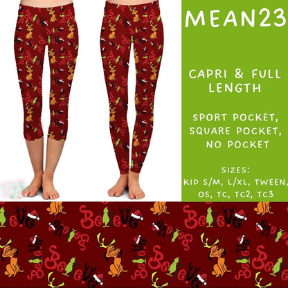 #5566 capri leggings