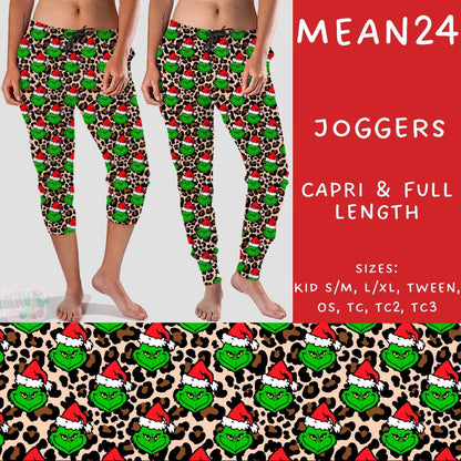 #5562 Grinch capri joggers