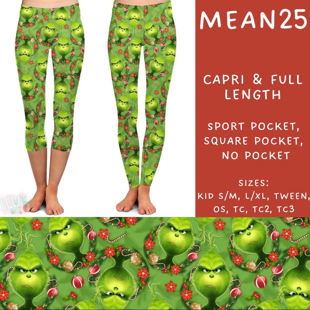 #5566 capri leggings