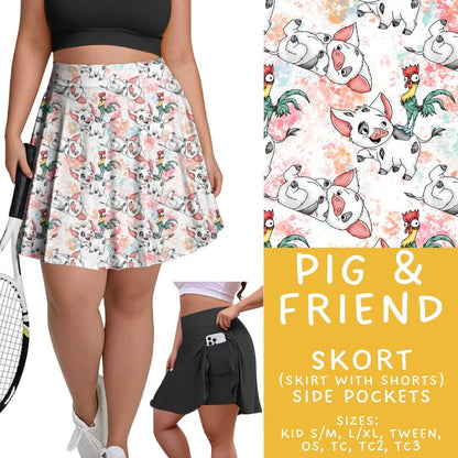 #5568 character skorts