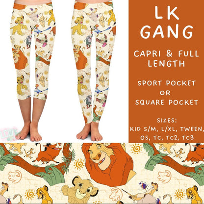 #5672 capri length leggings