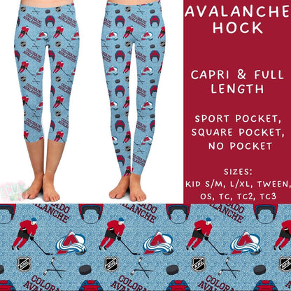 #5817 hockey capris