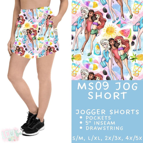 #3504 joggers shorts 2