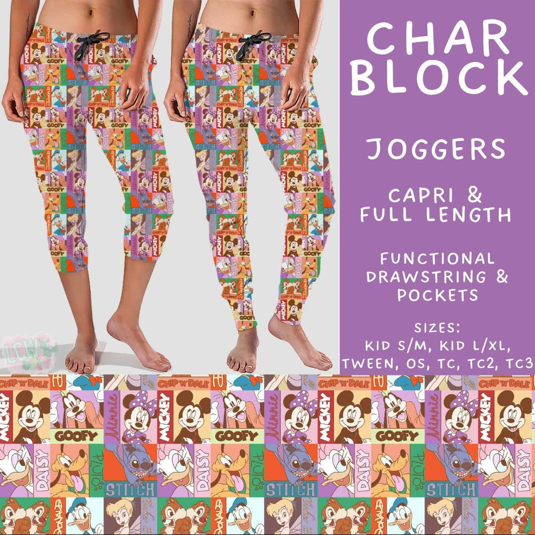 #5844 Character joggers capris