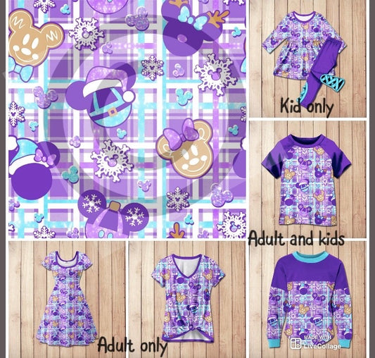 #4725 Purple Plaid