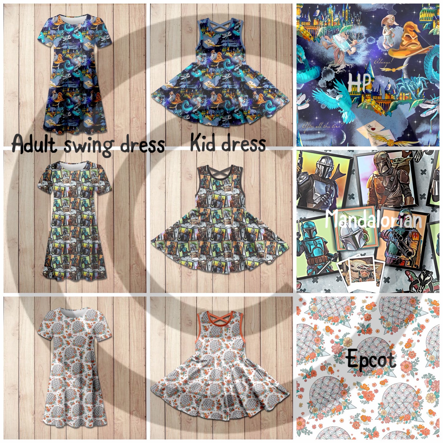 #5446 swing dress 1