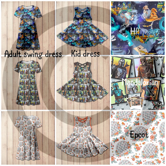 #5446 swing dress 1