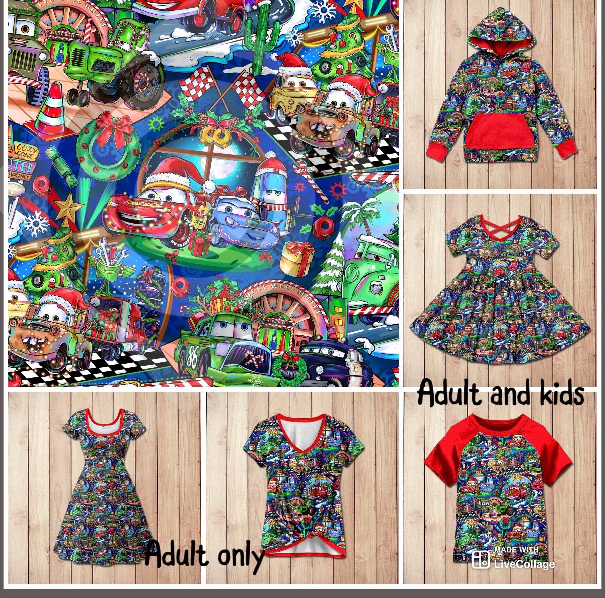 #5695 Cars Christmas