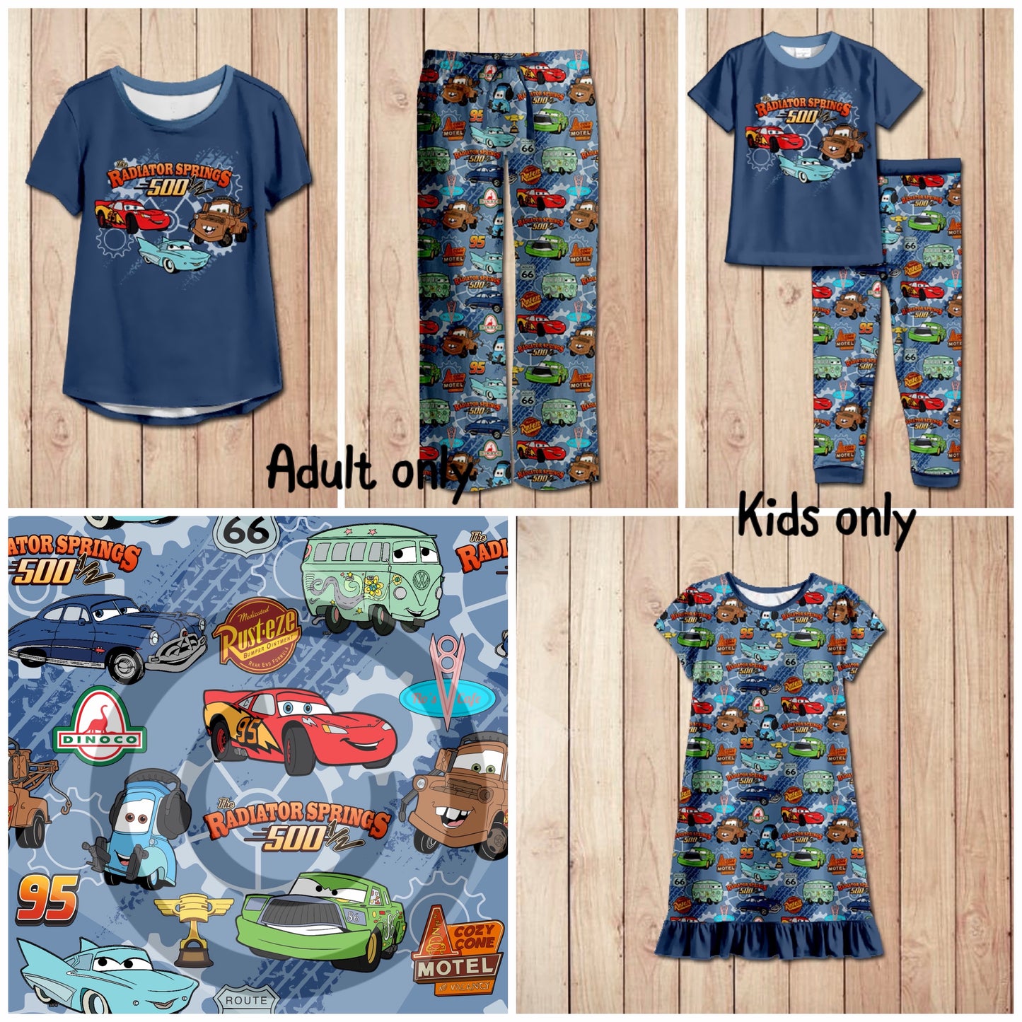 #5714 cars pjs