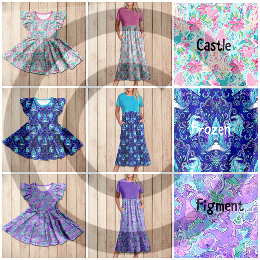 #5634 maxi dress run 1